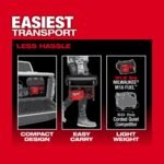 Milwaukee M18 FUEL 18-Volt Lithium-Ion Brushless Cordless 2 Gal. Electric Compact Quiet Compressor (2-Tool) 2840-20-2840-20 - Image 5