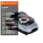 NAVIMOW i215 8.6 in. Robot Lawn Mower (1/2 Acre) LiDAR + Vision, Auto Mapping, App Control, Multi-Zone, AI Obstacle Avoidance i215 LiDAR - Image 2
