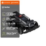 NAVIMOW X450 17 in. Robot Lawn Mower (1 1/2 Acre) RTK + 360 Degree Camera, AWD, Weather Adaptive, AI Obstacle Avoidance X450 - Image 2