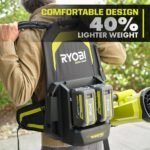 RYOBI 40V HP Brushless 850 CFM Whisper Series Blower with (2) 8.0 Ah Batteries, Rapid Charger and Lawn and Leaf Bag RY40HPLB02K-AC04313 - Image 9