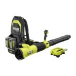RYOBI 40V HP Brushless Whisper Series 180 MPH 850 CFM Cordless Battery Backpack Leaf Blower with 8.0 Ah Battery and Charger RY40HPLB02K - Image 14