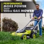RYOBI 40V HP Brushless 20 in. Cordless Battery Walk Behind Push Mower, Blower & String Trimmer w/ (2) Batteries & (2) Chargers RY40HPLM06K-RY40HPCK202K - Image 6