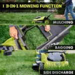 RYOBI 40V HP Brushless 20 in. Cordless Battery Walk Behind Push Mower, Blower & String Trimmer w/ (2) Batteries & (2) Chargers RY40HPLM06K-RY40HPCK202K - Image 11