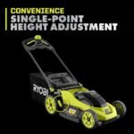 RYOBI 40V HP Brushless 20" Cordless Battery Walk Behind Push Lawn Mower w/ 40V 17" String Trimmer, (2) Batteries & Chargers RY40HPLM06K-RY40HPST02K - Image 11