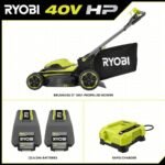 RYOBI 40V HP Brushless 21 in. Cordless Battery Walk Behind Self-Propelled Lawn Mower with (2) 6.0 Ah Batteries and Charger RY40HPLM01K2 - Image 3