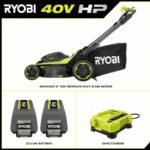 RYOBI 40V HP Brushless 21 in.Cordless Walk Behind Multi-Blade Self-Propelled Lawn Mower w/ (2) 6.0Ah Batteries and Charger RY40HPLM02K2 - Image 3