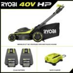 RYOBI 40V HP 21 in. Brushless Cordless Cross Cut Self-Propelled All Wheel Drive Mower w/ (2) 6.0 Ah Batteries & Charger RY40HPLM03K2 - Image 3