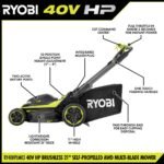 RYOBI 40V HP 21 in. Brushless Cordless Cross Cut Self-Propelled All Wheel Drive Mower w/ (2) 6.0 Ah Batteries & Charger RY40HPLM03K2 - Image 4