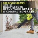 RYOBI 40V HP Brushless 20" Cordless Battery Walk Behind Self-Propelled Mower, w/ String Trimmer, Blower, Batteries & Chargers RY40HPLM07K-RY40HPCK202K - Image 10