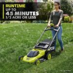 RYOBI 40V HP Brushless 20" Cordless Battery Walk Behind Self-Propelled Mower, w/ String Trimmer, Blower, Batteries & Chargers RY40HPLM07K-RY40HPCK202K - Image 8
