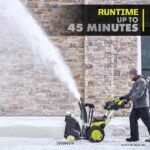 RYOBI 40V HP Brushless Whisper Series 24" 2-Stage Cordless Electric Self-Propelled Snow Blower - (4) 6 Ah Batteries & Charger RY40870 - Image 6