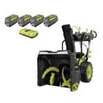 RYOBI 40V HP Brushless Whisper Series 24" 2-Stage Cordless Electric Self-Propelled Snow Blower - (4) 6 Ah Batteries & Charger RY40870 - Image 14