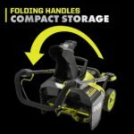 RYOBI 40V HP Brushless 18 in. Single-Stage Cordless Electric Auger Propelled Snow Blower with 8.0 Ah Battery and Charger RY40HPSN01K - Image 10