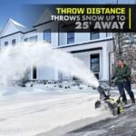 RYOBI 40V HP Brushless 18 in. Single-Stage Cordless Electric Auger Propelled Snow Blower with 8.0 Ah Battery and Charger RY40HPSN01K - Image 8