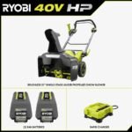 RYOBI 40V HP Brushless 21 in. Single-Stage Cordless Electric Auger Propelled Snow Blower with (2) 8.0 Ah Batteries & Chargers RY40HPSN02K2 - Image 3