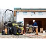 RYOBI 8125/6500-Watt Gas Powered Portable Generator With CO Detect Shutdown Sensor For Storms and Jobsites RY906500S - Image 3