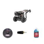 SIMPSON 3300 PSI 2.5 GPM Gas Pressure Washer with HONDA GX200, 15 in. Surface Cleaner, Turbo Nozzle and 1 Gal. Cleaner Combo - Image 6