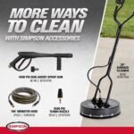 SIMPSON 3400 PSI 2.5 GPM Gas Pressure Washer, Honda GX200 Engine, CAT Pump, Commercial Cold Water Power Washer ALH3228-S - Image 6