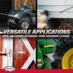 SIMPSON 3300 PSI 2.5 GPM Gas Pressure Washer, HONDA GX200 Engine, Reliable Residential Cold Water Power Washer PS3228-S - Image 9