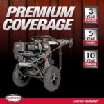 SIMPSON 4200 PSI 4.0 GPM Gas Pressure Washer, HONDA GX390 Engine, Triplex Pump, Heavy-Duty Cold Water Commercial Power Cleaner PS4240 - Image 11