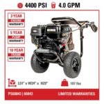 SIMPSON 4400 PSI 4.0 GPM Gas Pressure Washer with CRX420 Engine, Heavy-Duty Commercial Cold Water Power Washer ps60843 - Image 2