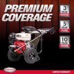 SIMPSON 4000 PSI 3.5 GPM Gas Pressure Washer, Honda GX270 Engine, AAA Triplex Pump Heavy-Duty Cold Water Commercial Power Washer PS60869 - Image 10