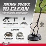 SIMPSON 4000 PSI 3.5 GPM Gas Pressure Washer, Honda GX270 Engine, AAA Triplex Pump Heavy-Duty Cold Water Commercial Power Washer PS60869 - Image 6