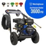 Westinghouse 3600 PSI 2.7 GPM 212cc Gas Powered Triplex Pump Cold Water Pressure Washer with 5-Quick Connect Nozzles WPX3600 - Image 16