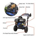 Westinghouse 3800 PSI 3.6 GPM 274cc Gas Powered Triplex Pump Cold Water Pressure Washer with 5-Quick Connect Nozzles WPX3800 - Image 16