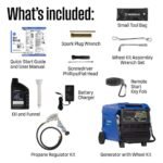 Westinghouse 12,000-Watt Remote Electric Start Dual Fuel Gas and Propane Powered Inverter Generator with CO Sensor iGen12000DFc - Image 4