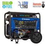 Westinghouse 14,500/11,500-Watt Remote Electric Start Dual Fuel Gas and Propane Portable Generator w/ Low THD, 50A Outlet, CO Sensor WGen11500DFc - Image 14