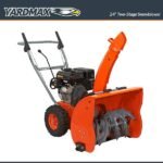 YARDMAX 24 in. 212cc Two-stage Self-propelled Gas Snow Blower with Push-button Electric Start YB6270 - Image 12