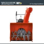 YARDMAX 24 in. 212cc Two-stage Self-propelled Gas Snow Blower with Push-button Electric Start YB6270 - Image 5