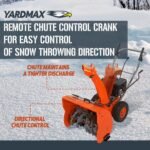 YARDMAX 24 in. 212cc Two-stage Self-propelled Gas Snow Blower with Push-button Electric Start YB6270 - Image 11